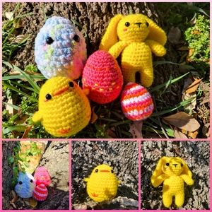 Handmade 🫶 Crocheted Easter Egg 🐇 Crocheted